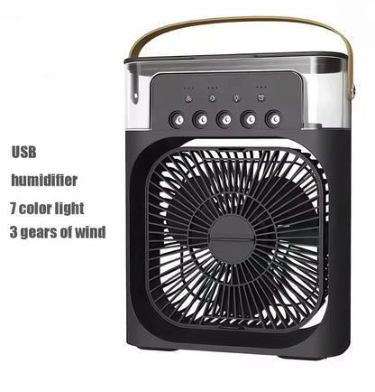 Portable 3-in-1 Air Cooler - Humidifier, LED & Timer