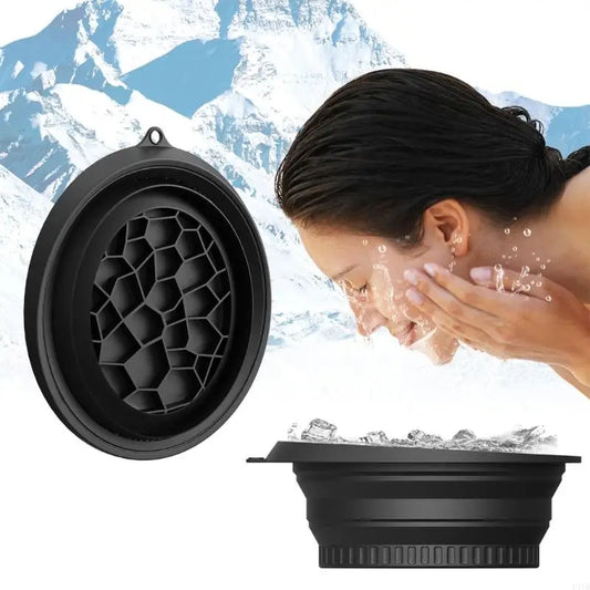 Face Ice Plunge Bowl – Foldable & Skin-Reviving